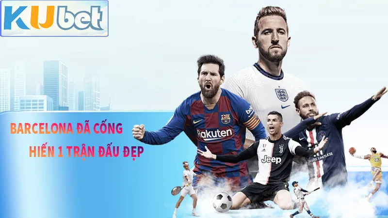 Barcelona thắng hủy diệt 6-1 trước Olympiacos