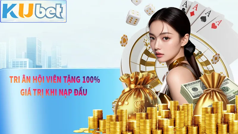 Ưu Đãi Nạp Đầu Tặng 100% Từ KUDV x2 Cơ Hội Làm Giàu