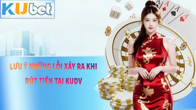 Lưu ý 1 số lỗi thường mắc phải khi rút tiền tại KUDV
